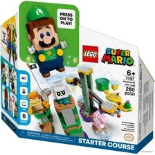 Конструктор LEGO Super Mario 71387 Стартовый набор «Приключения вместе с Луиджи»