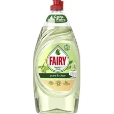 Средство для мытья посуды Fairy Pure&Clean, Бергамот и Имбирь, 900мл
