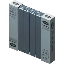 Радиатор биметаллический Rifar SUPReMO 500 / 4RS50-6-TI (6 секций, титан)