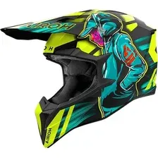 Мотошлем Airoh WRAAAP Cyber WRC31-L (L, желтый матовый)
