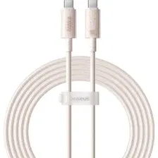Кабель Baseus Habitat Series Fast Charging Cable 100W USB Type-C - USB Type-C (2 м, бежевый)