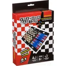 Набор настольных игр Bondibon Удачная партия / ВВ3481
