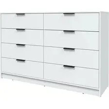 Комод Интерлиния Концепт КТ-К157 (белый платинум/белый платинум)