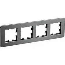 Рамка IEK Brite BR-M42-M-01-K48