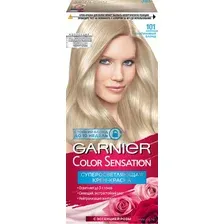 Крем-краска для волос "Color Sensation" тон: 101, серебристый блонд