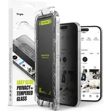 Защитное стекло Ringke Easy Slide 2шт для iPhone 16 Pro Black