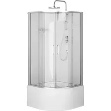 Душевая кабина AM.PM Above 90x90 W9XC-401A-9090MT (хром матовый/прозрачное стекло)