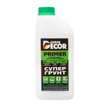 Акриловая грунтовка Super Decor Супергрунт 70 + Антисепт 1 кг