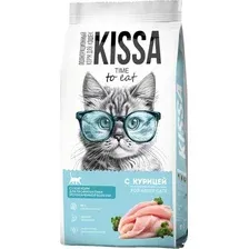 Сухой корм для кошек Kissa для профилактики мочекаменной болезни с курицей (750г)