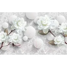 Фотообои Citydecor Цветочная абстракция 7 3D с защитным покрытием 400x254