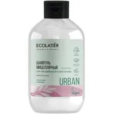 Шампунь для волос Ecolatier Urban, алоэ и вербена, мицеллярный, 600 мл