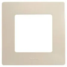 Рамка Legrand ETIKA 672511, слоновая кость