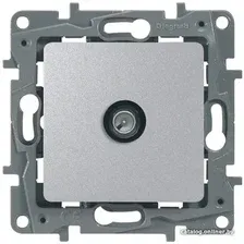 Розетка Legrand Etika 672465 (алюминий)