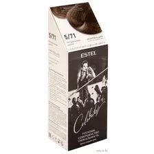 Краска-уход для волос "Estel Celebrity" (тон: 5.71, натуральный шатен)
