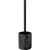 Ершик для унитаза FORA Delicate Black FOR-DLB025