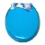 Сиденье для унитаза Europlast 103-312-02 (мягкое, голубое)