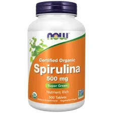 Спирулина Now Foods Spirulina (500 таб)