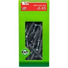 Дюбель-гвоздь ЕКТ Потайной 8x45 / BW000014 (100шт, полипропилен)
