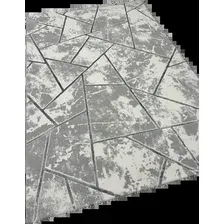 Ковер для жилой комнаты Radjab Carpet Амальфи Прямоугольник 01518B 13612 (0.8x1.5, C.Grey/Antrasit)