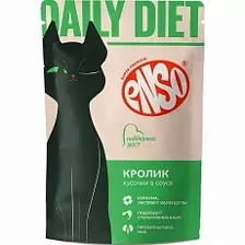 ENSO Daily Diet Пауч для кошек (Кролик в соусе) 85 г