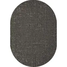 Циновка Merinos Kair S136-OVAL-BLACK-GRAY (1.6х2.3)