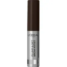 Тушь для бровей L'Oreal Plump&Set Brow Artist 108 (темный брюнет)