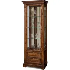 Шкаф-витрина Гомельдрев ГМ 5906 Береза (беловежский орех)