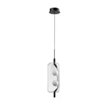 Подвесная люстра Arte Lamp Geneva A2341SP-2BK