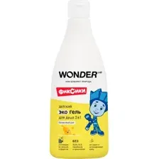 Гель для душа детский Wonder LAB Банановый рай 2в1 (550мл)