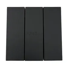 Выключатель Lezard Zima 704-4288-109QC (черный бархат)