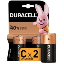 Батарейка DURACELL Basic LR14 2 шт