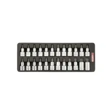 Набор-сет бит под трещотку 1/2" 24 шт TOPTUL 
