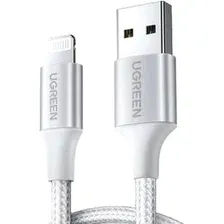 Кабель Ugreen US199 / 60161 (1м, серебристый)