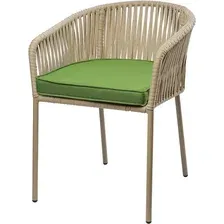 Садовый стул Bergenson Bjorn Reed BB0000813 (бежевый/зеленый)