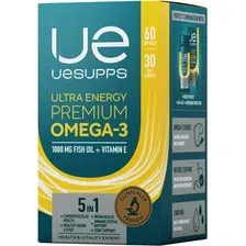 Жирные кислоты UESUPPS Премиум Омега-3 (60 капсул)
