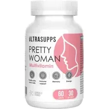 Витамины, минералы ULtraSupps Pretty woman Multivitamin (60 каплет)