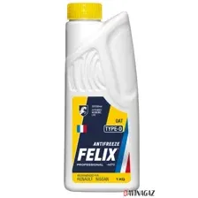 Антифриз FELIX FELIX TYPE D жёлтый 1кг.