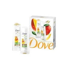 DOVE Подарочный набор глубокое питание и восстановление (шампунь 250мл.+бальзам-ополаскиватель 200 мл.)