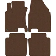 Комплект ковриков для авто Alicosta Nissan Qashqai +2 I (suv / J10) 2010 - 2014 (коричневый, сота)