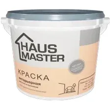Краска Haus Master Интерьерная 5 л (белый матовый)