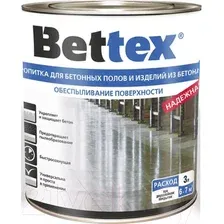 Пропитка Bettex Bettex для бетонных полов и изделий из бетона (3 л, бесцветный)