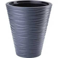 Кашпо Formplastic Sahara Dunes, 2722-014, антрацит