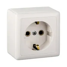 Розетка Systeme Electric Хит RA16-133I-B (белый)