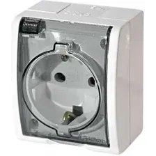 Розетка Simon 1594445-030 (Белый)