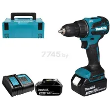 Дрель-шуруповерт аккумуляторная ударнаяMAKITA LXT DHP490 SFJ (DHP490SFJ)