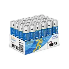 Батарейка AAA MIREX LR03 1,5 V алкалиновая 4 штуки