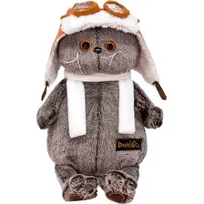 Мягкая игрушка Budi Basa Басик в шлеме и шарфе / Ks22-009