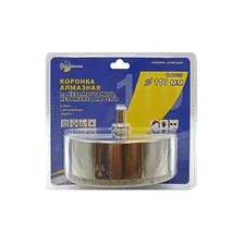Коронка алмазная d 110 мм по керамике и кафелю TRIO-DIAMOND (400110)