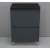 Symbolite Тумба с умывальником Манхэттен 60 Plus 2 ящика + Asti 60x45 (графит/антрацит)