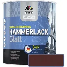 Эмаль Dufa Hammerlack на ржавчину гладкая RAL8017 (2л, шоколад)